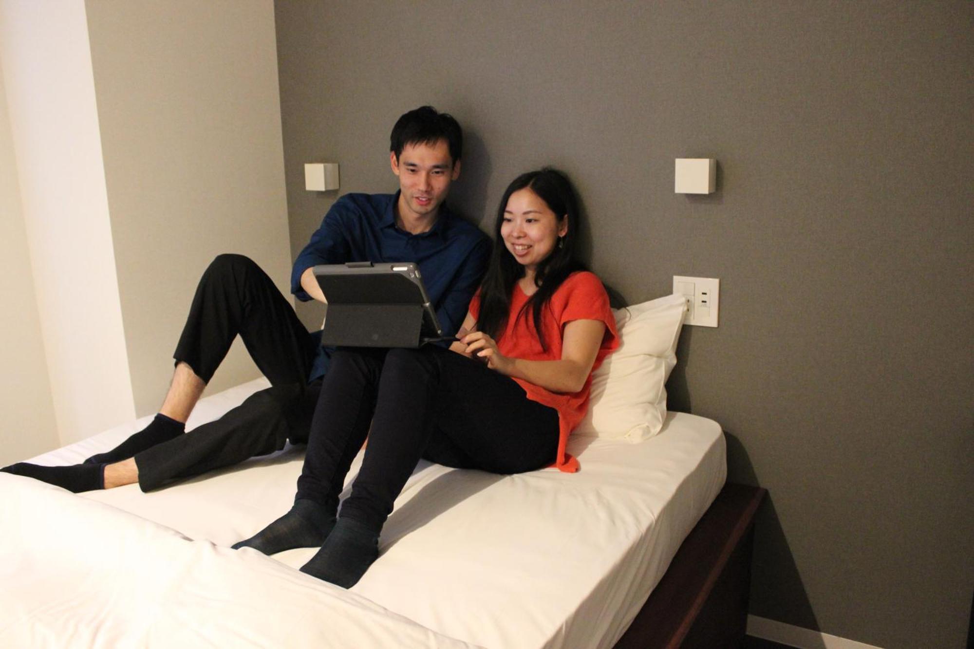 plat hostel keikyu minowa forest Tokyo Rom bilde